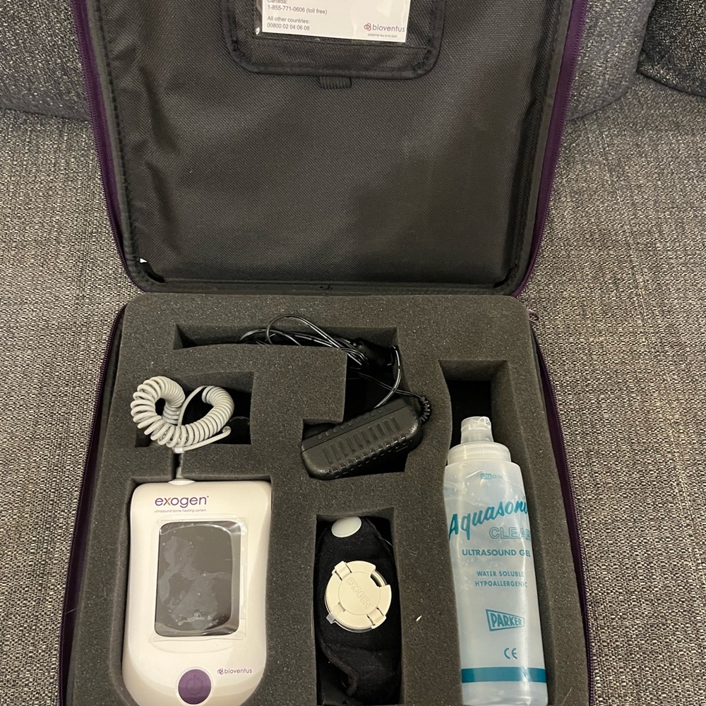 *Fully Functional* Exogen Ultrasound Bone Healing System -9 months left!